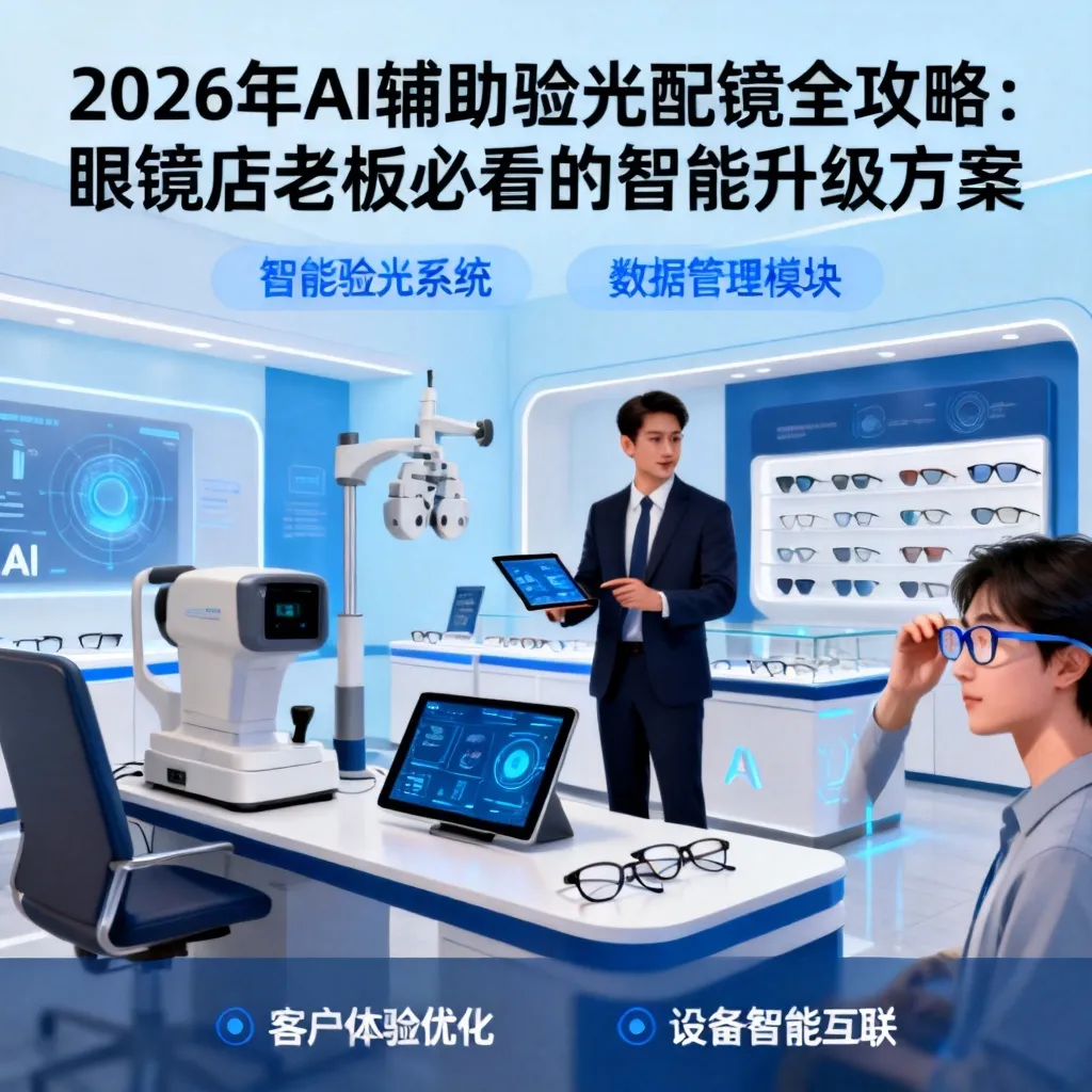 2026年AI辅助验光配镜全攻略:眼镜店老板必看的智能升级方案配图2