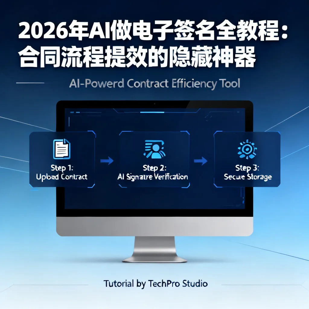 2026年AI做电子签名全教程:合同流程提效的隐藏神器配图2