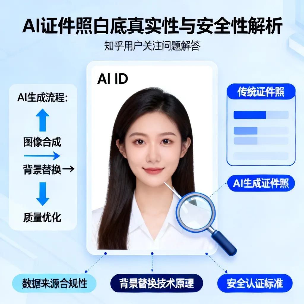 ai证件照白底是真的吗安全吗知乎配图2