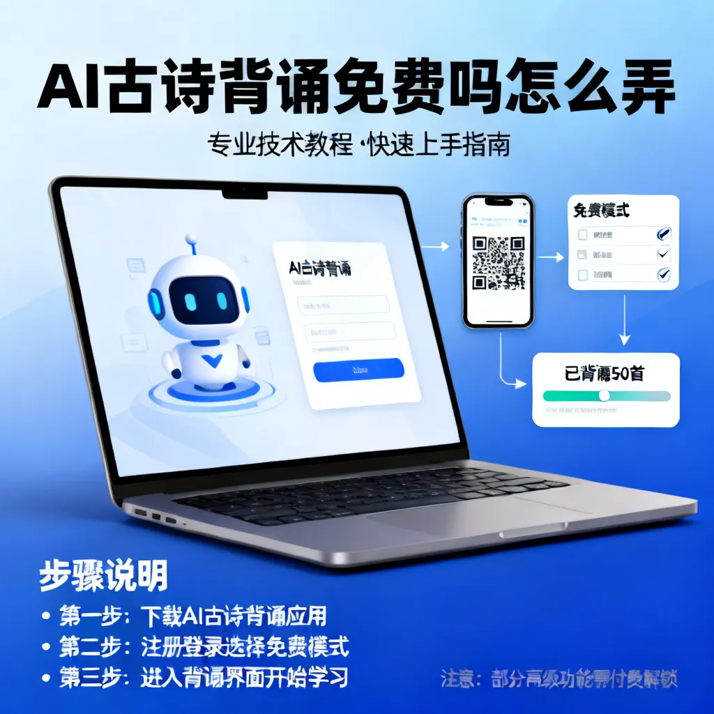 2026年AI古诗背诵免费吗？怎么弄？超全实操指南与避坑手册
