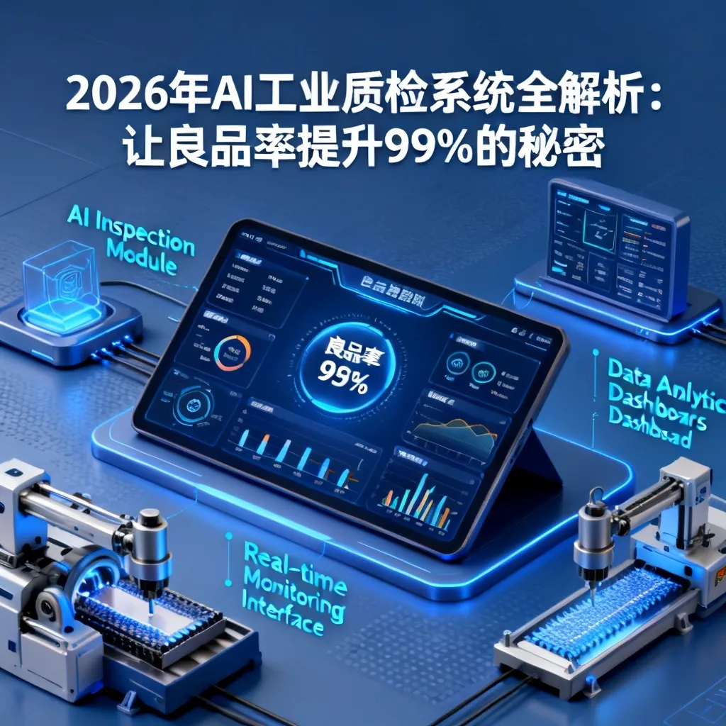 2026年AI工业质检系统全解析：让良品率提升99%的秘密配图2