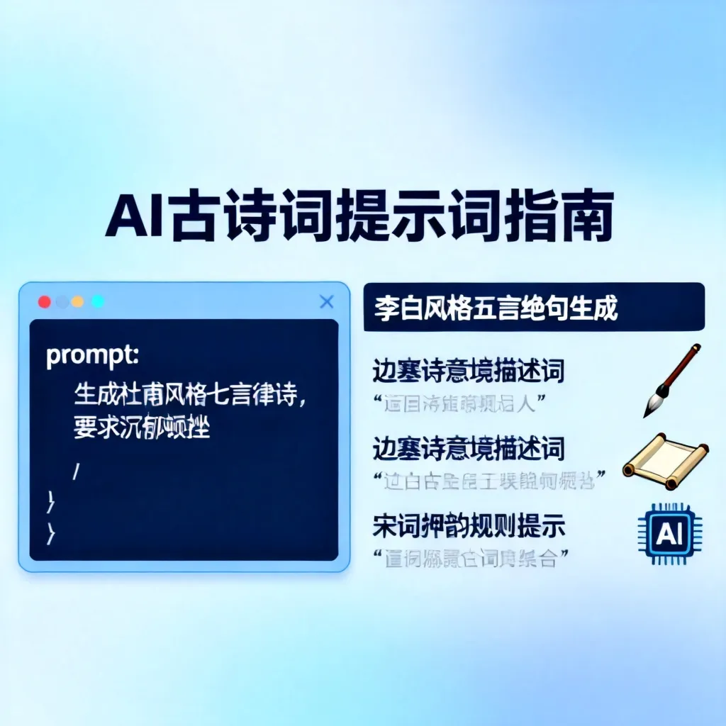 AI古诗词提示词有哪些配图1