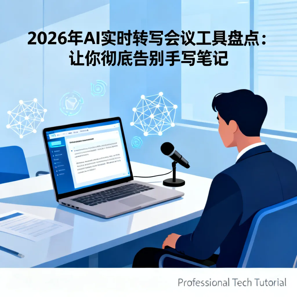 2026年AI实时转写会议工具盘点:让你彻底告别手写笔记配图1