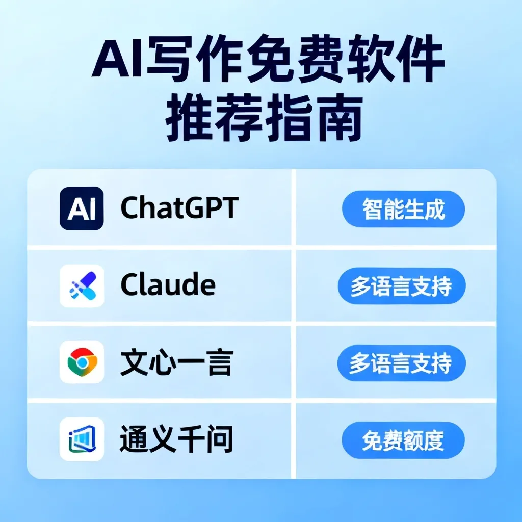 2026实测！ai写作免费软件哪个好用？这5款免费工具吊打付费版