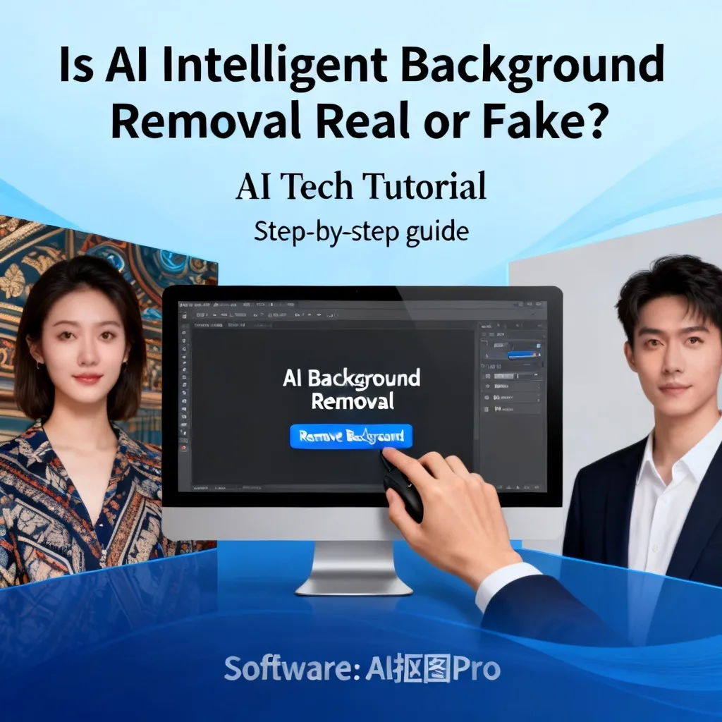 ai智能抠图是真的吗还是假的呀视频配图1