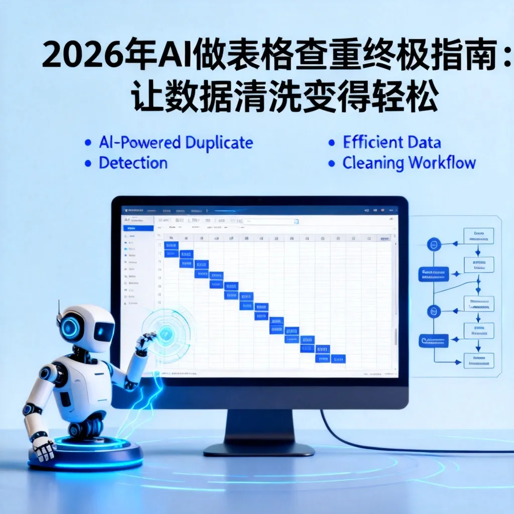 2026年AI做表格查重终极指南:让数据清洗变得轻松配图2