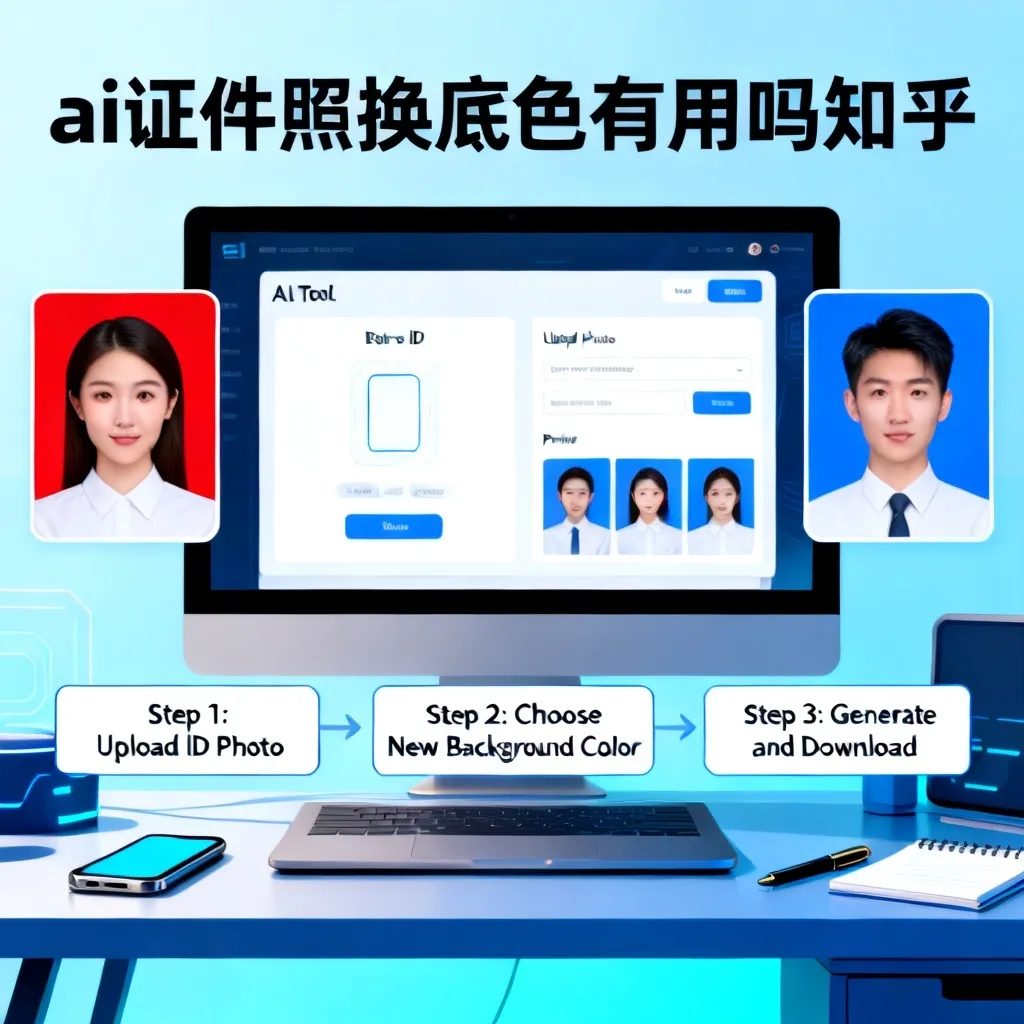 ai证件照换底色有用吗知乎配图1