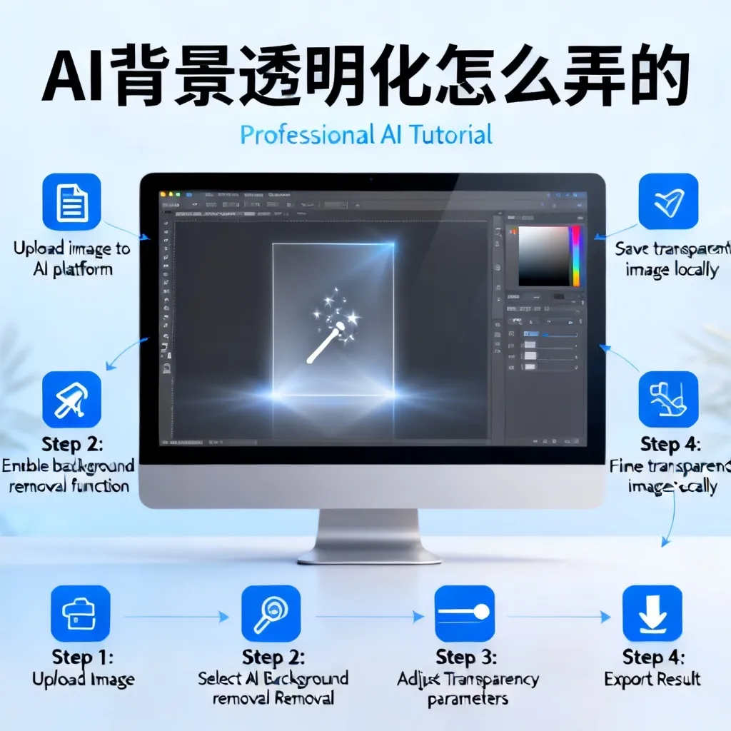 ai背景透明化怎么弄的配图1
