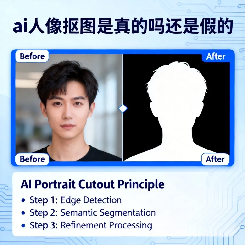 ai人像抠图是真的吗还是假的配图2