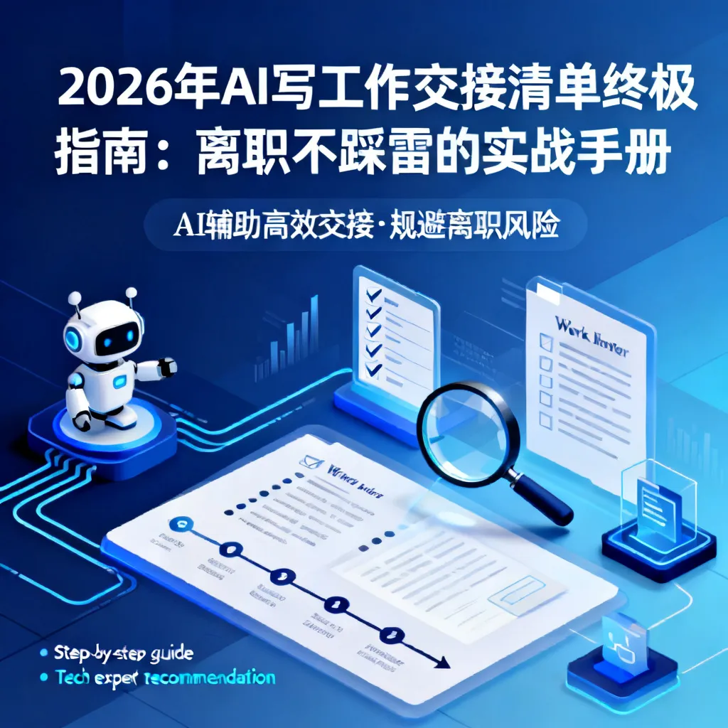 2026年AI写工作交接清单终极指南:离职不踩雷的实战手册配图1