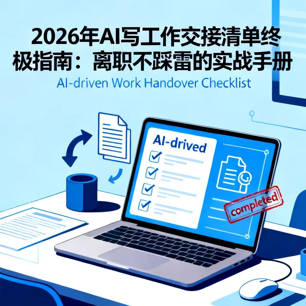 2026年AI写工作交接清单终极指南:离职不踩雷的实战手册配图2