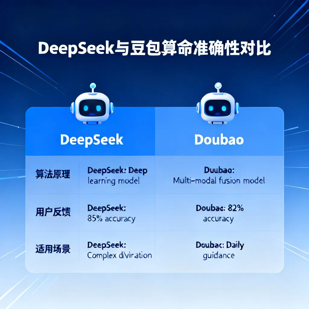 2026年深度实测：DeepSeek与豆包算命哪个更准？我的500场命理对决揭秘