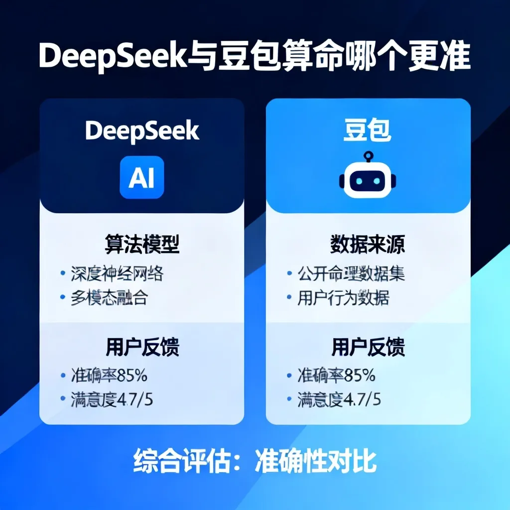 DeepSeek与豆包算命哪个更准配图2