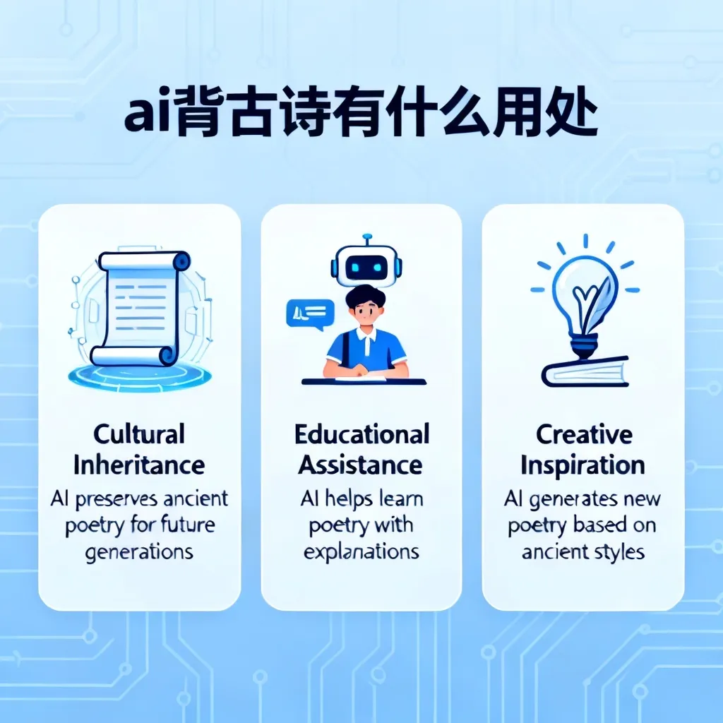 ai背古诗有什么用处配图1