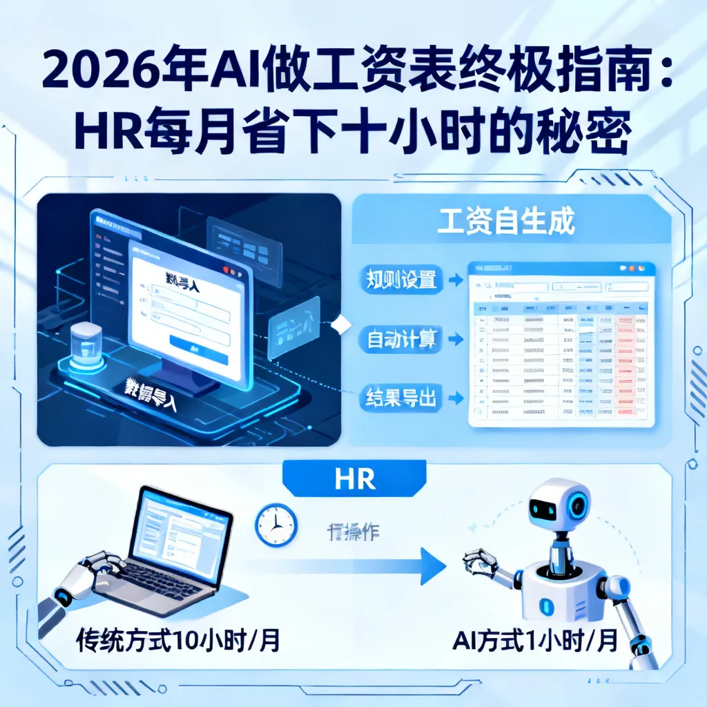2026年AI做工资表终极指南:HR每月省下十小时的秘密配图1