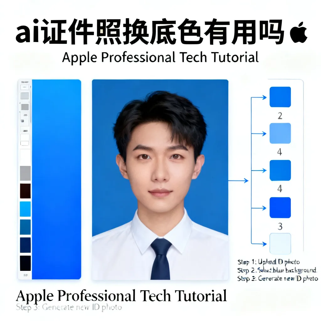 ai证件照换底色有用吗苹果配图2