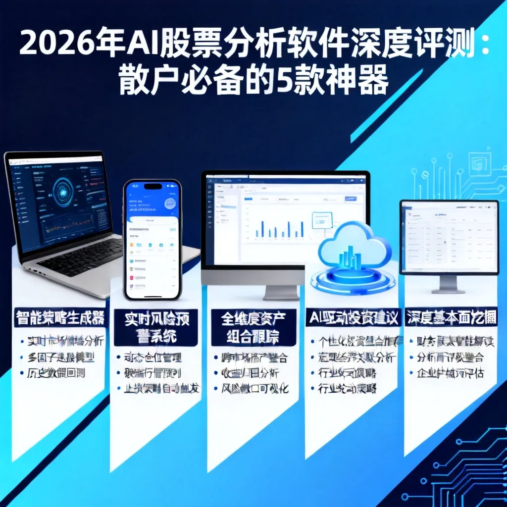 2026年AI股票分析软件深度评测:散户必备的5款神器配图1