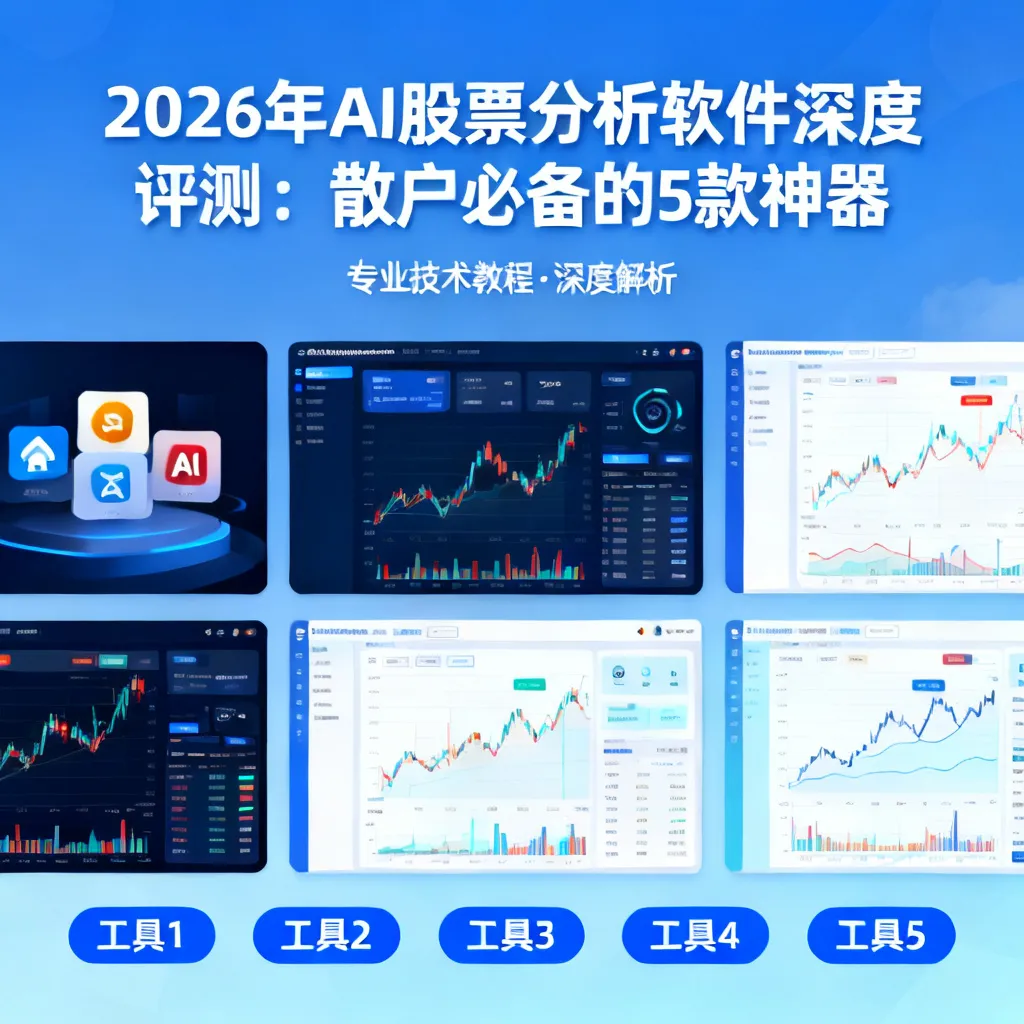 2026年AI股票分析软件深度评测:散户必备的5款神器配图2