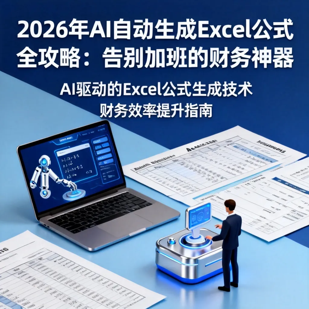2026年AI自动生成Excel公式全攻略:告别加班的财务神器配图1