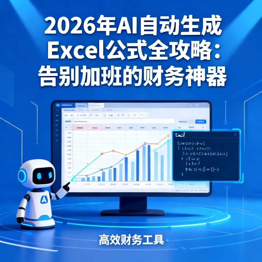 2026年AI自动生成Excel公式全攻略:告别加班的财务神器配图2