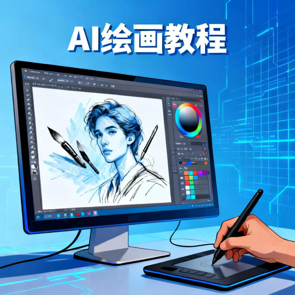 2026年AI绘画教程视频制作全攻略：从新手到百万播放的实战指南