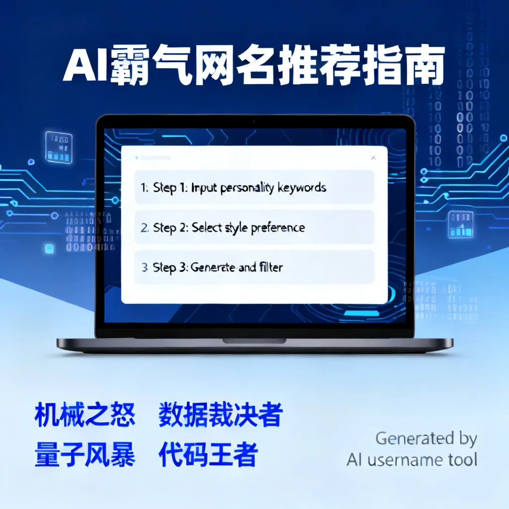 ai霸气网名哪个好用一点的名字配图1