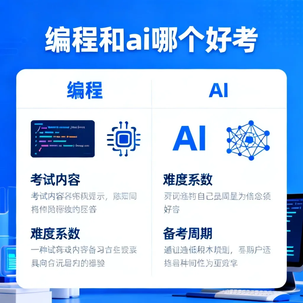编程和ai哪个好考配图2