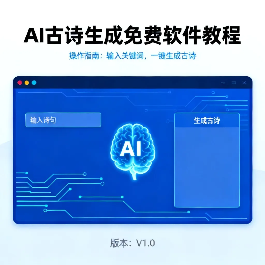 ai古诗生成免费的软件配图1