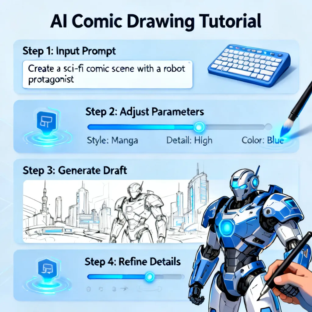 2026年AI怎么绘画漫画？从零基础到职业漫画家，我的实战全攻略