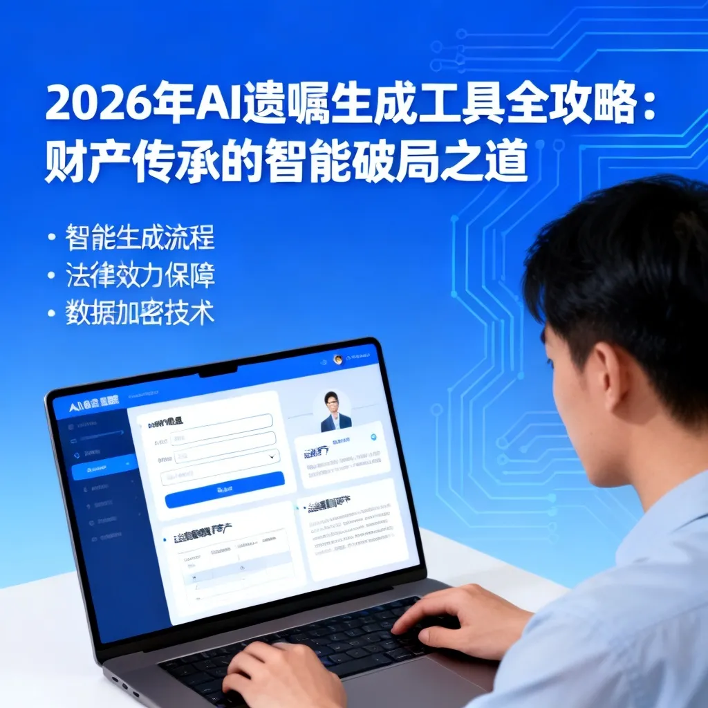 2026年AI遗嘱生成工具全攻略：财产传承的智能破局之道与未来趋势洞察
