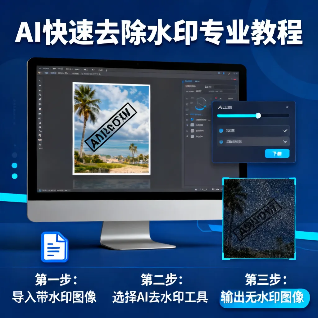 ai如何快速去除水印配图2