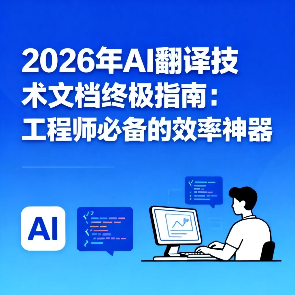 2026年AI翻译技术文档终极指南:工程师必备的效率神器配图1