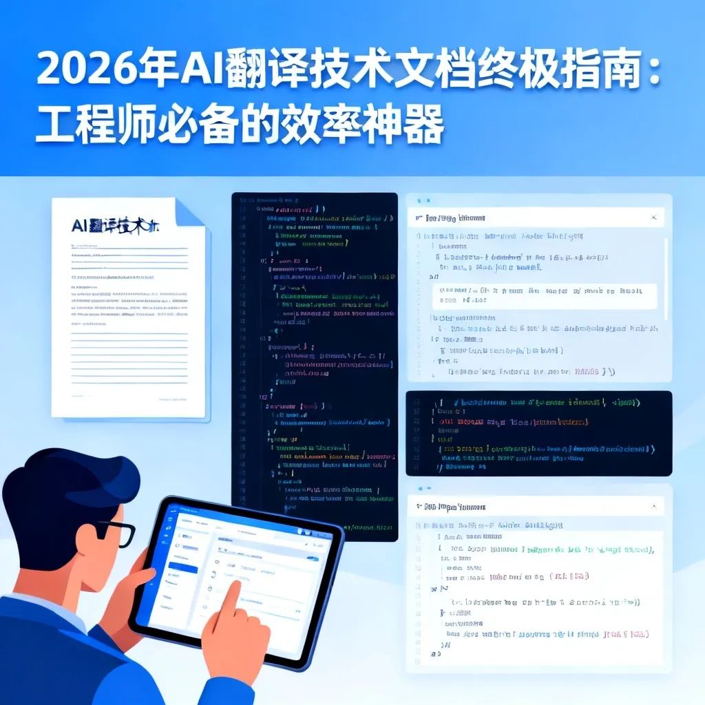 2026年AI翻译技术文档终极指南:工程师必备的效率神器配图2