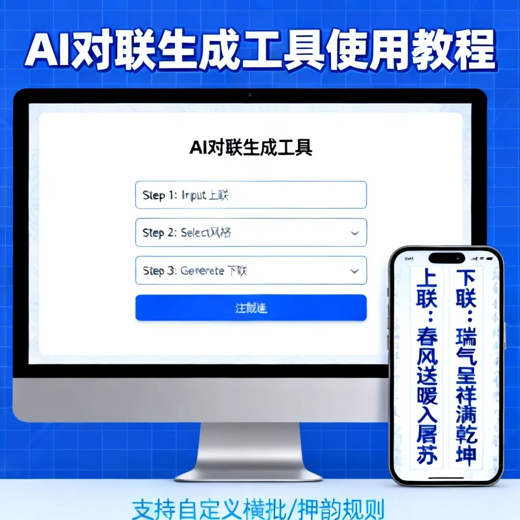 ai对联生成工具怎么用配图2