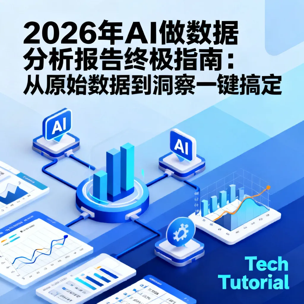 2026年必看！AI做数据分析报告终极指南：从原始数据到洞察一键搞定