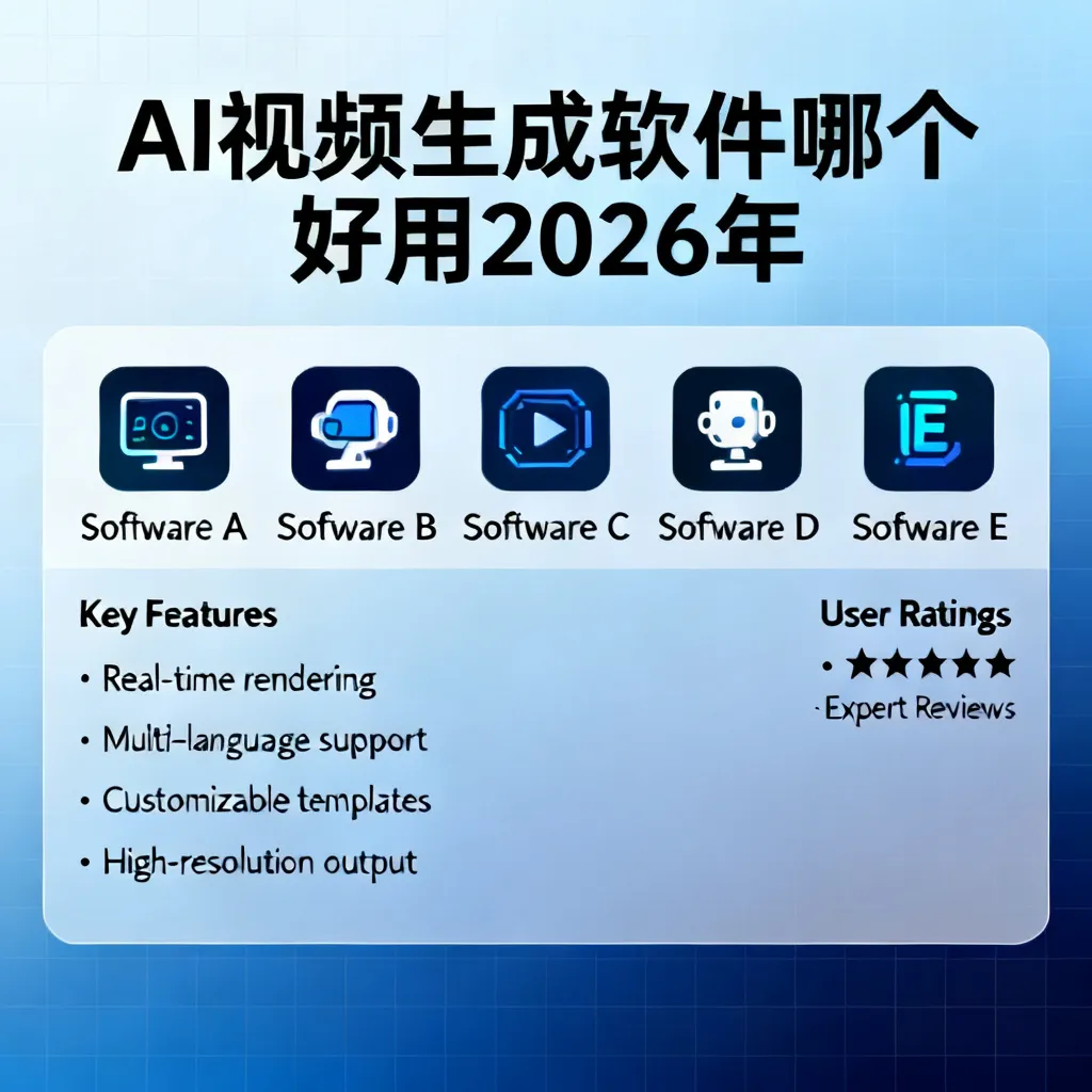 ai视频生成软件哪个好用2026年配图2