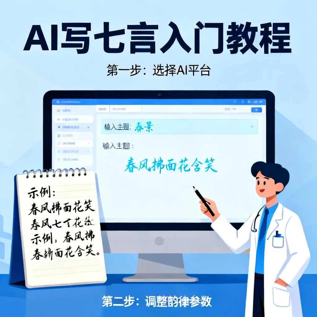 ai写七言怎么入门教程配图2