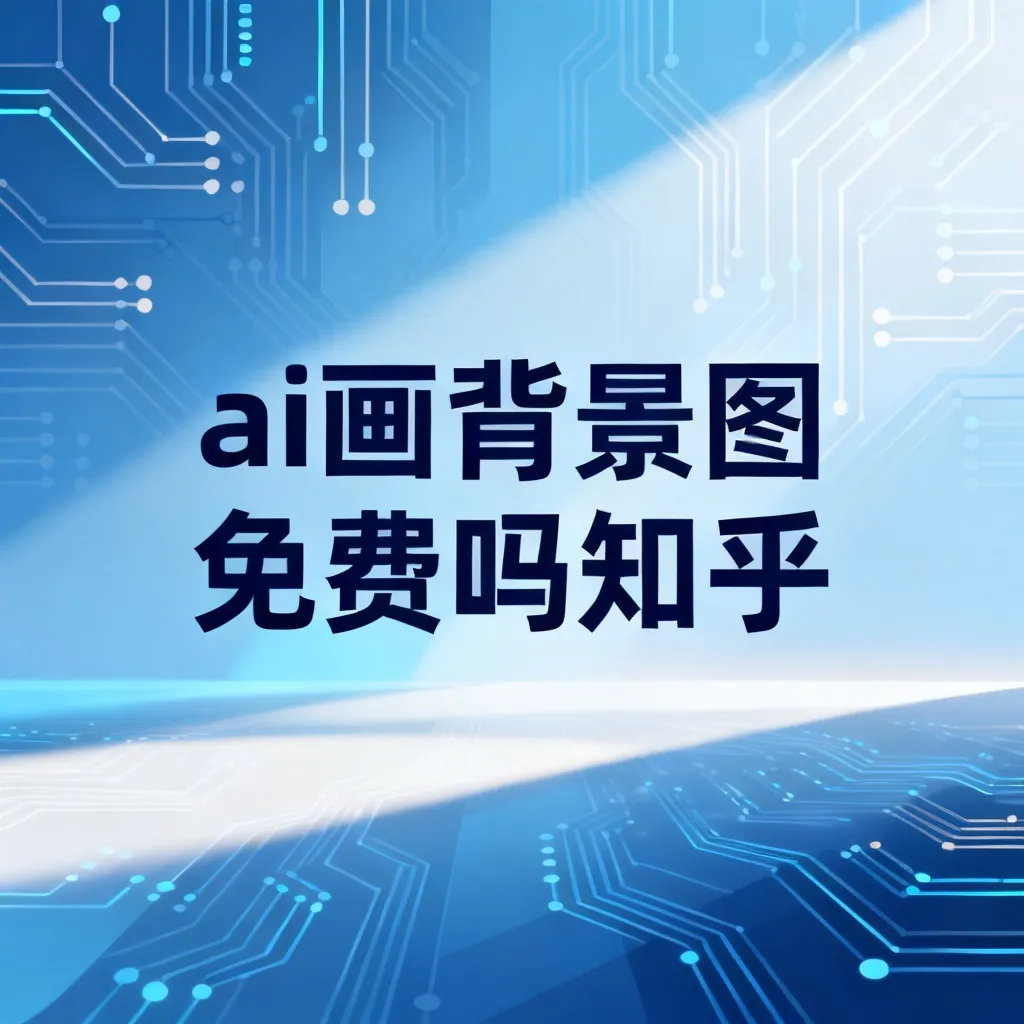 ai画背景图免费吗知乎配图2