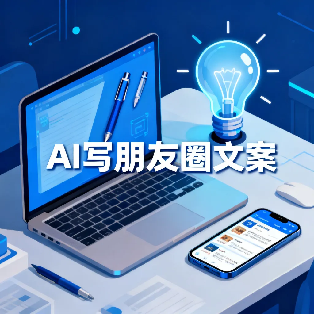 AI写朋友圈文案配图1