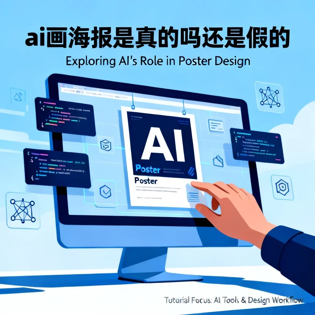 ai画海报是真的吗还是假的配图1