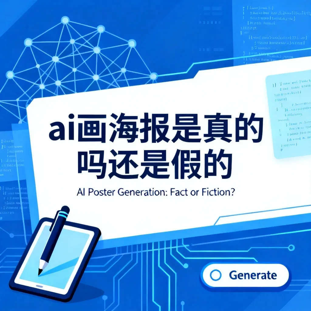 ai画海报是真的吗还是假的配图2