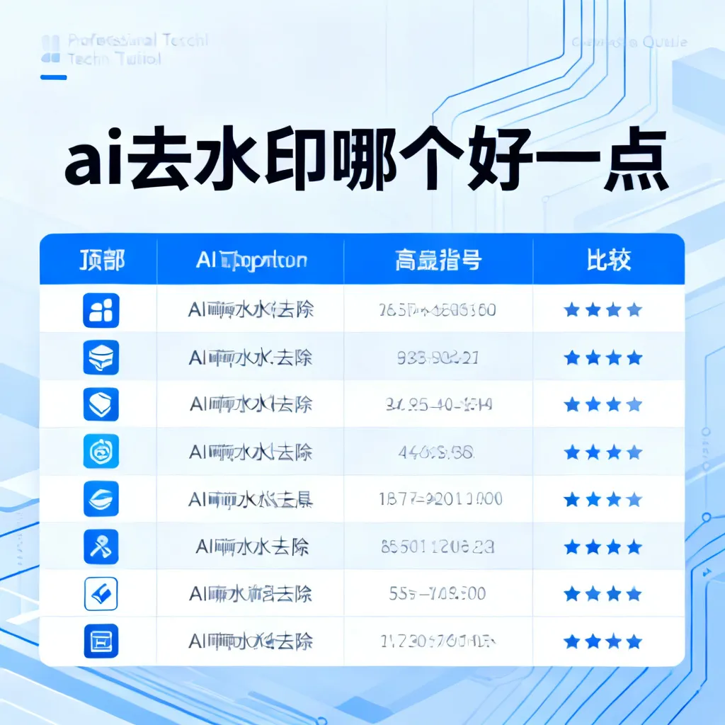 ai去水印哪个好一点配图2