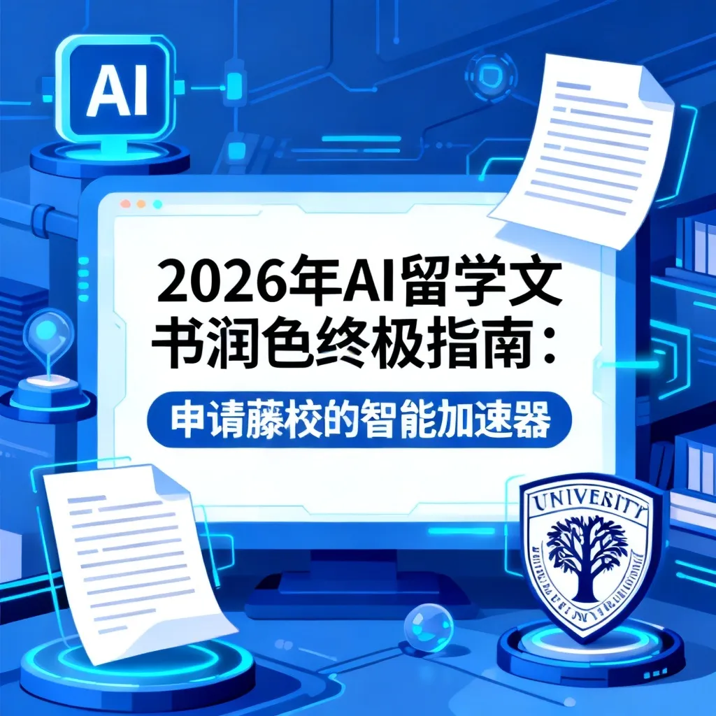 2026年AI留学文书润色终极指南：申请藤校的智能加速器配图2