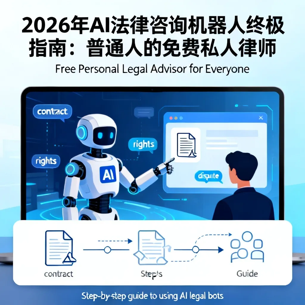 2026年AI法律咨询机器人终极指南:普通人的免费私人律师配图2