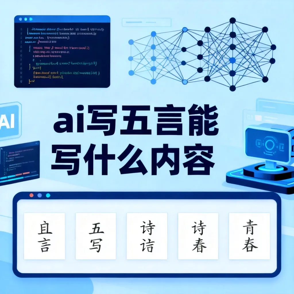 ai写五言能写什么内容配图2