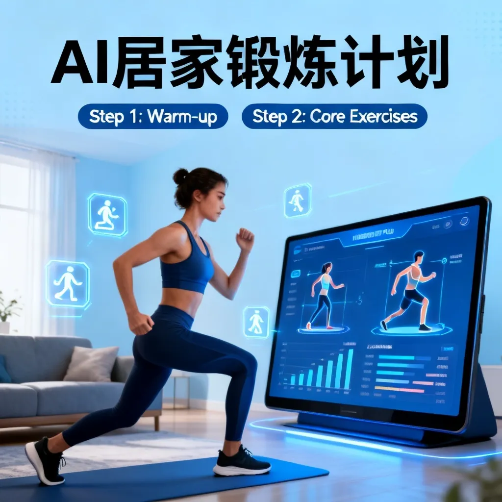 AI居家锻炼计划生成配图1