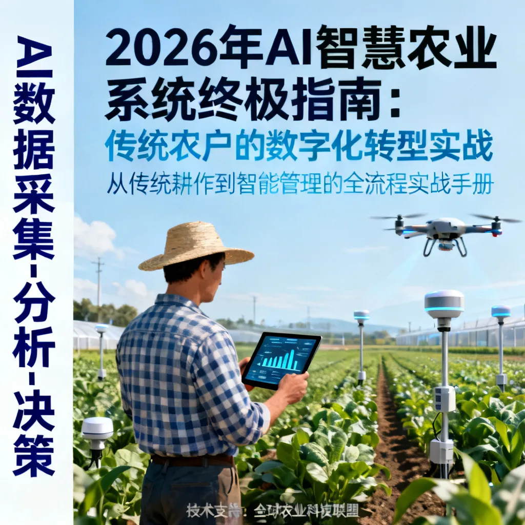 2026年AI智慧农业系统终极指南:传统农户的数字化转型实战配图1