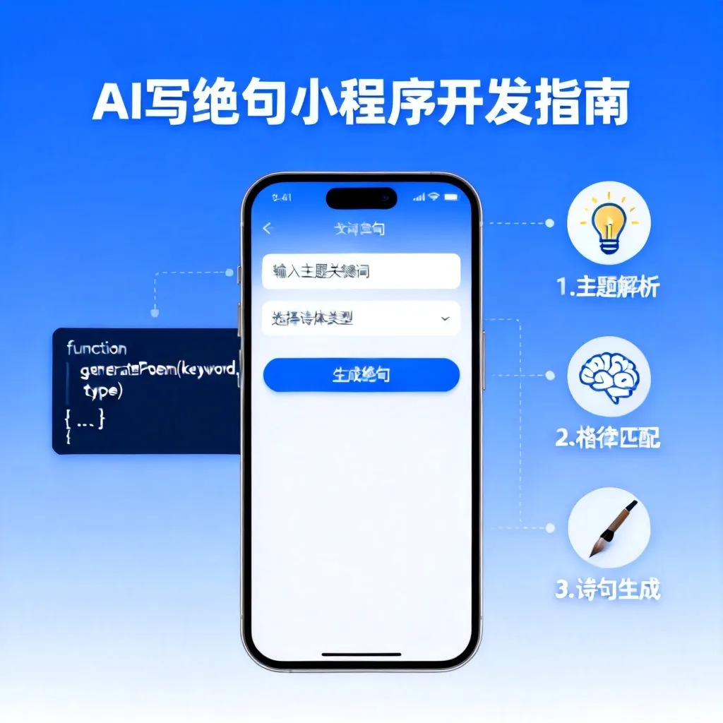 ai写绝句小程序怎么做配图1