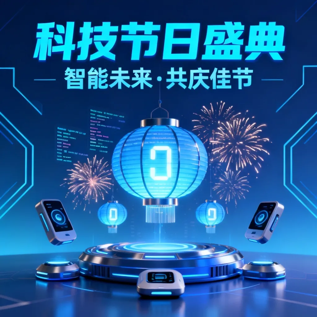 AI生成节日海报配图1