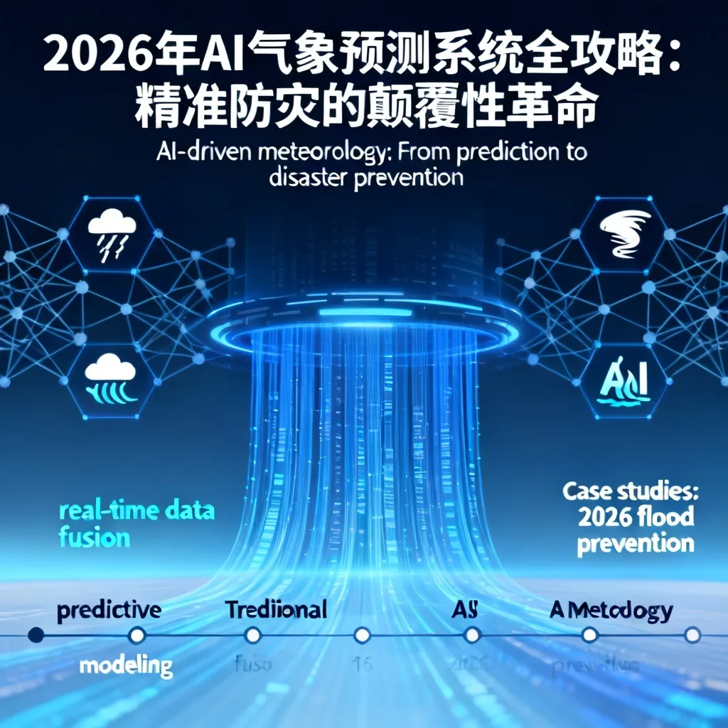 2026年AI气象预测系统全攻略：精准防灾的颠覆性革命与实战指南